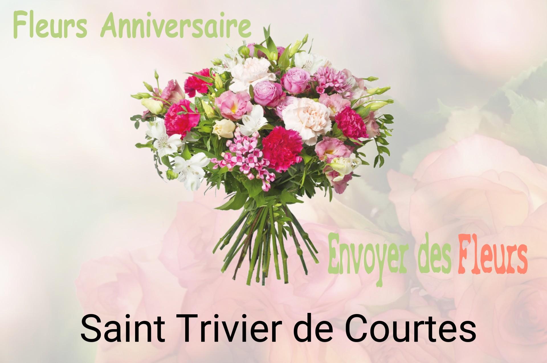 Bouquet de fleurs d’anniversaire livré à Saint-Trivier-de-Courtes